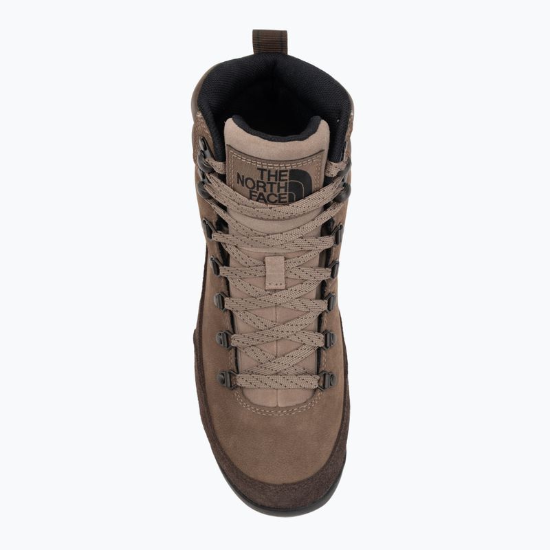 Scarpe da uomo The North Face Back To Berkeley IV Leather WP demitasse brown/garnet 5