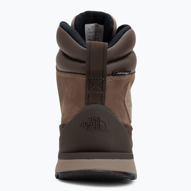 Scarpe da uomo The North Face Back To Berkeley IV Leather WP demitasse brown/garnet 6