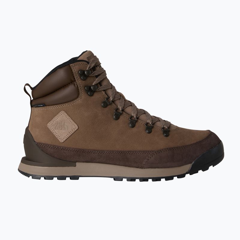 Scarpe da uomo The North Face Back To Berkeley IV Leather WP demitasse brown/garnet 8