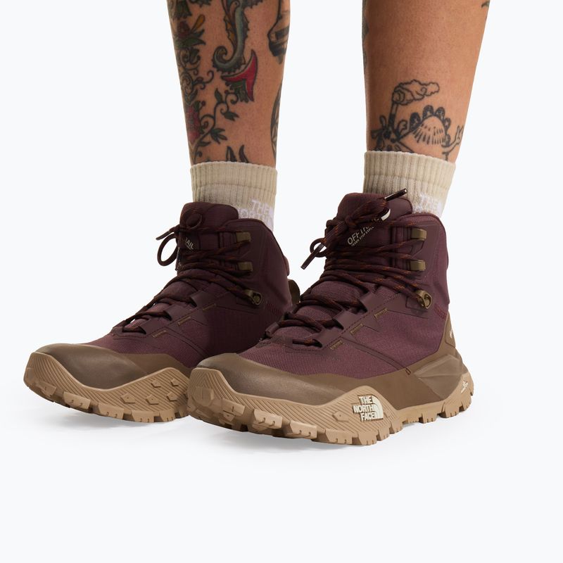 Scarpe da trekking da donna The North Face Offtrail Hike Mid Gore-Tex tawny quartz/mocha brown 9