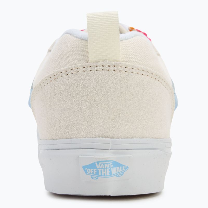 Scarpe Vans Knu Skool con pizzo oversize bianco/blu 6