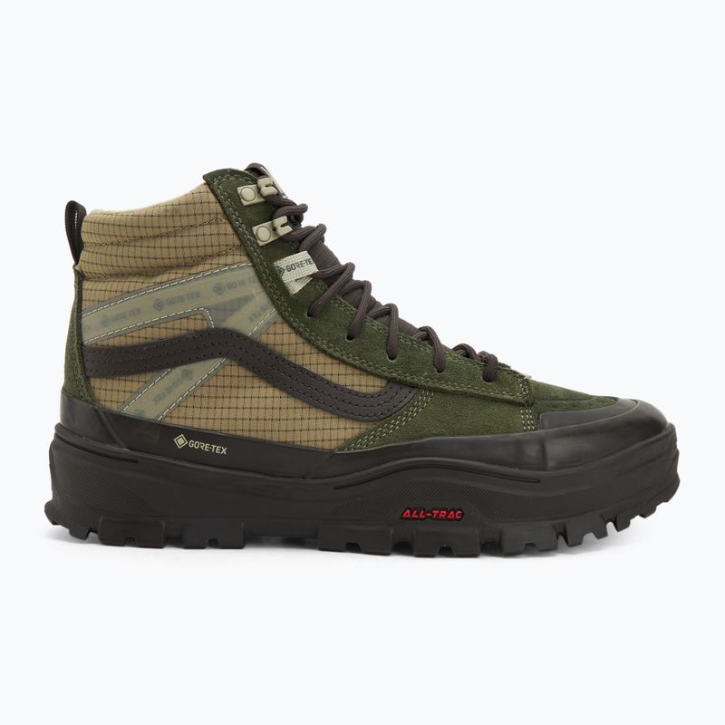 Scarpe Vans MTE Sk8-Hi Gore-Tex Insulated verde scuro/marrone scuro 2