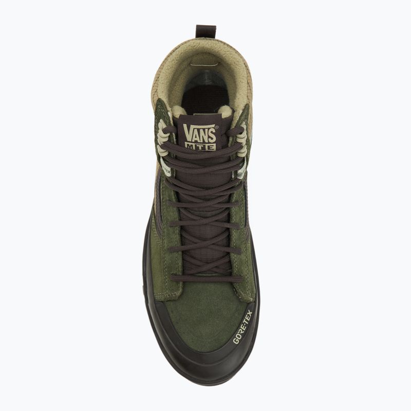 Scarpe Vans MTE Sk8-Hi Gore-Tex Insulated verde scuro/marrone scuro 5
