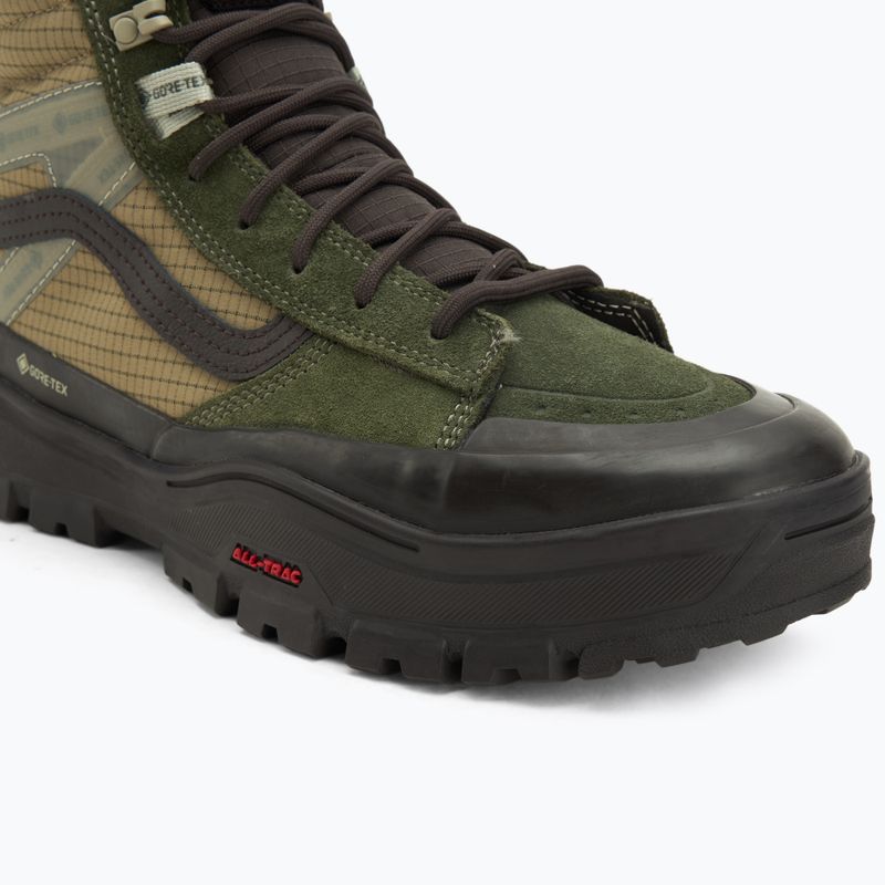 Scarpe Vans MTE Sk8-Hi Gore-Tex Insulated verde scuro/marrone scuro 7