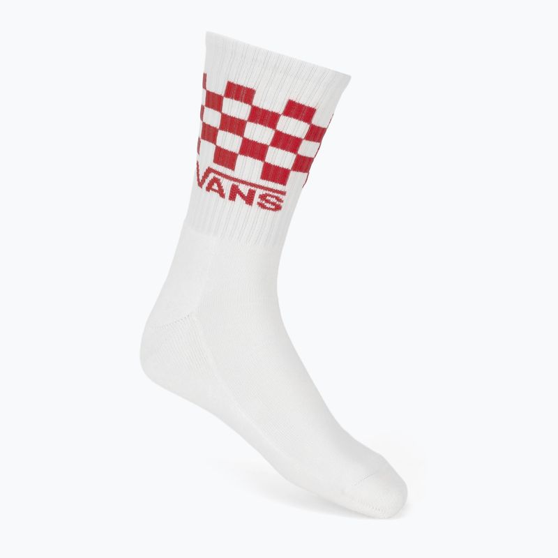Calze Vans Classic Check Crew 3 pairs white 2