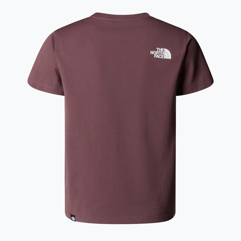 T-shirt bambino The North Face Simple Dome Tawny Quartz 2