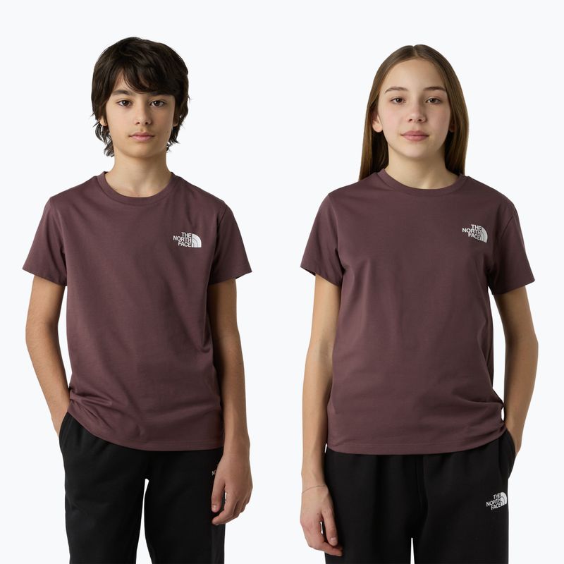 T-shirt bambino The North Face Simple Dome Tawny Quartz 3