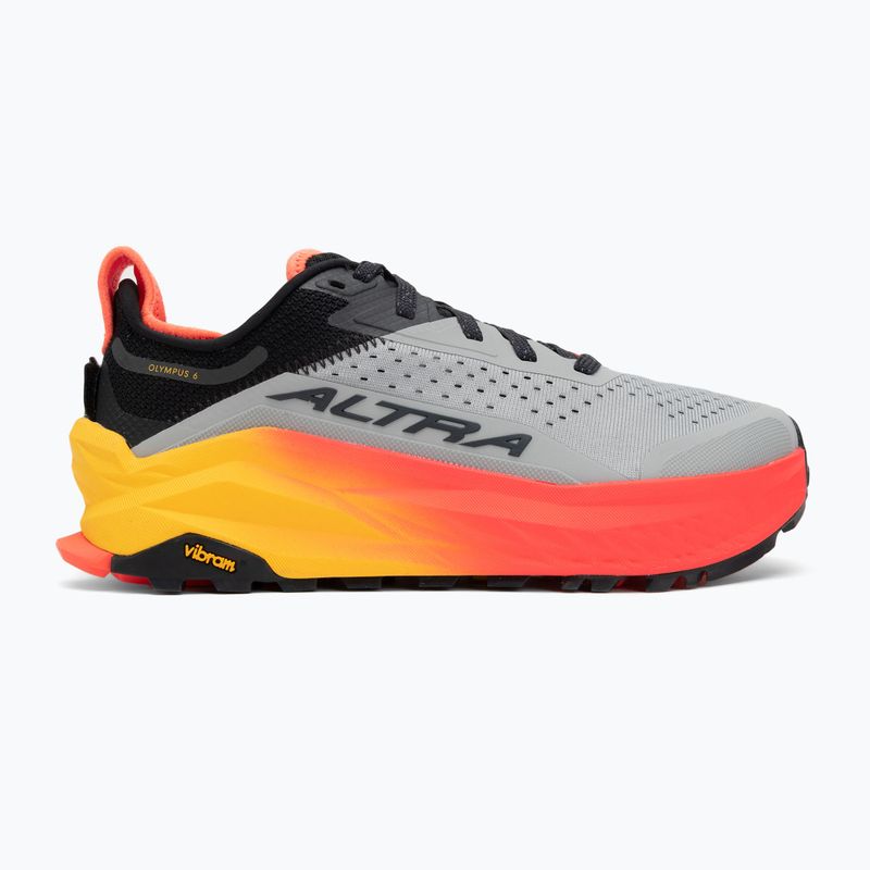 Scarpe da corsa Altra Olympus 6 da uomo grigio/rosso 2