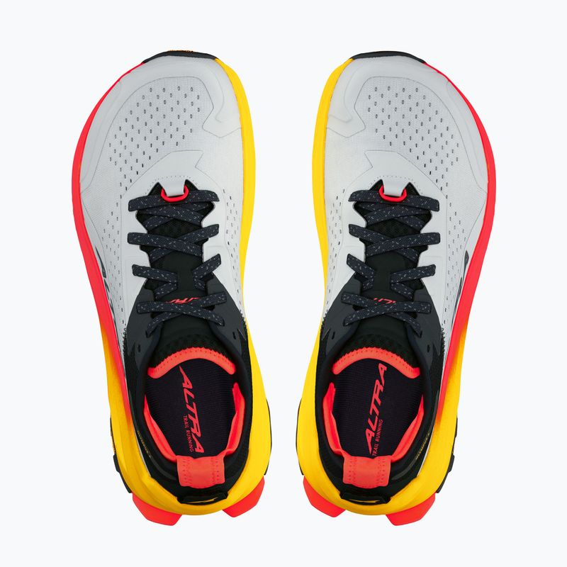 Scarpe da corsa Altra Olympus 6 da uomo grigio/rosso 4