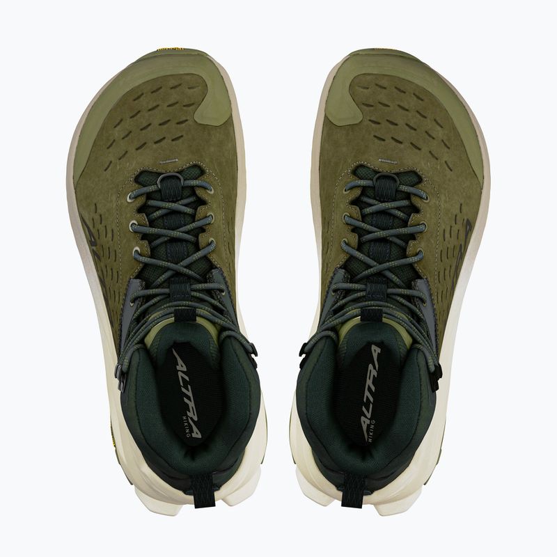 Scarpe da trekking Altra Olympus 6 Hike Mid GTX da uomo, color oliva polverosa 4