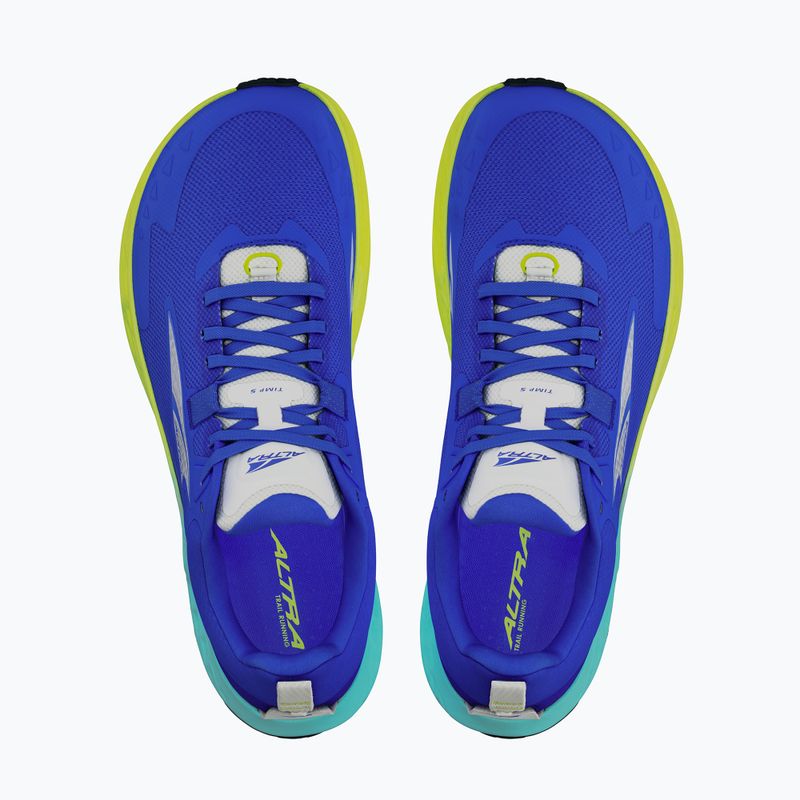 Scarpe da corsa Altra Timp 5 blu/lime da uomo 6