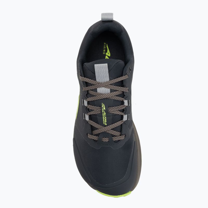 Scarpe da uomo Altra Lone Peak 9 Waterproof Low lime/nero 5