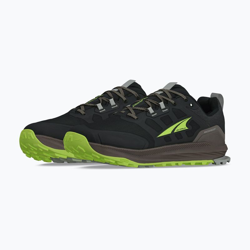 Scarpe da uomo Altra Lone Peak 9 Waterproof Low lime/nero 10
