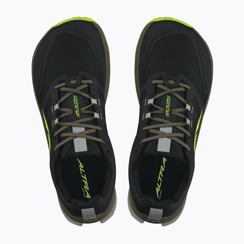 Scarpe da uomo Altra Lone Peak 9 Waterproof Low lime/nero 11