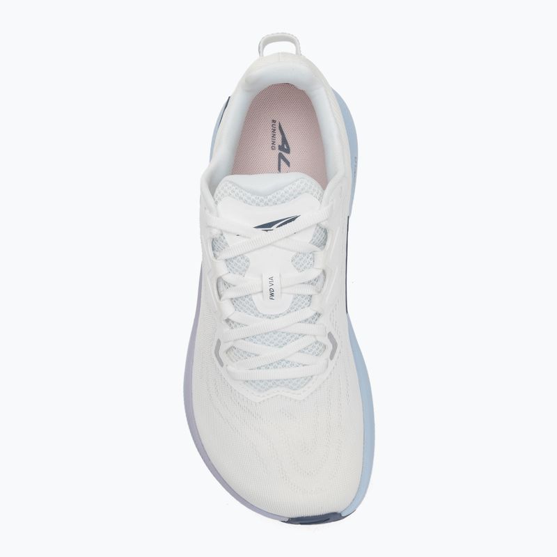 Scarpe da corsa da donna Altra FWD VIA bianco/azzurro 5