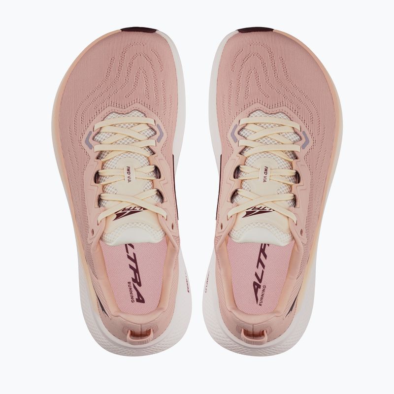 Scarpe da corsa da donna Altra FWD VIA rosa polveroso 4