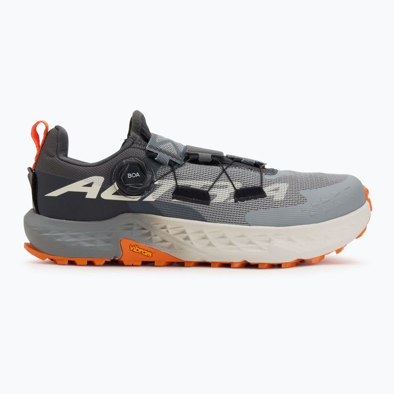Scarpe da corsa Altra Timp 5 BOA da uomo grigio/arancio 2