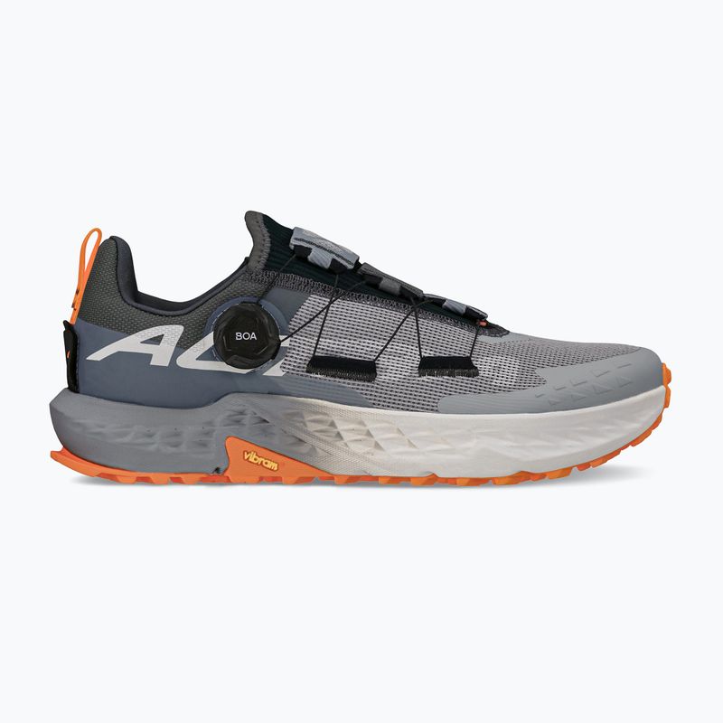 Scarpe da corsa Altra Timp 5 BOA da uomo grigio/arancio 8