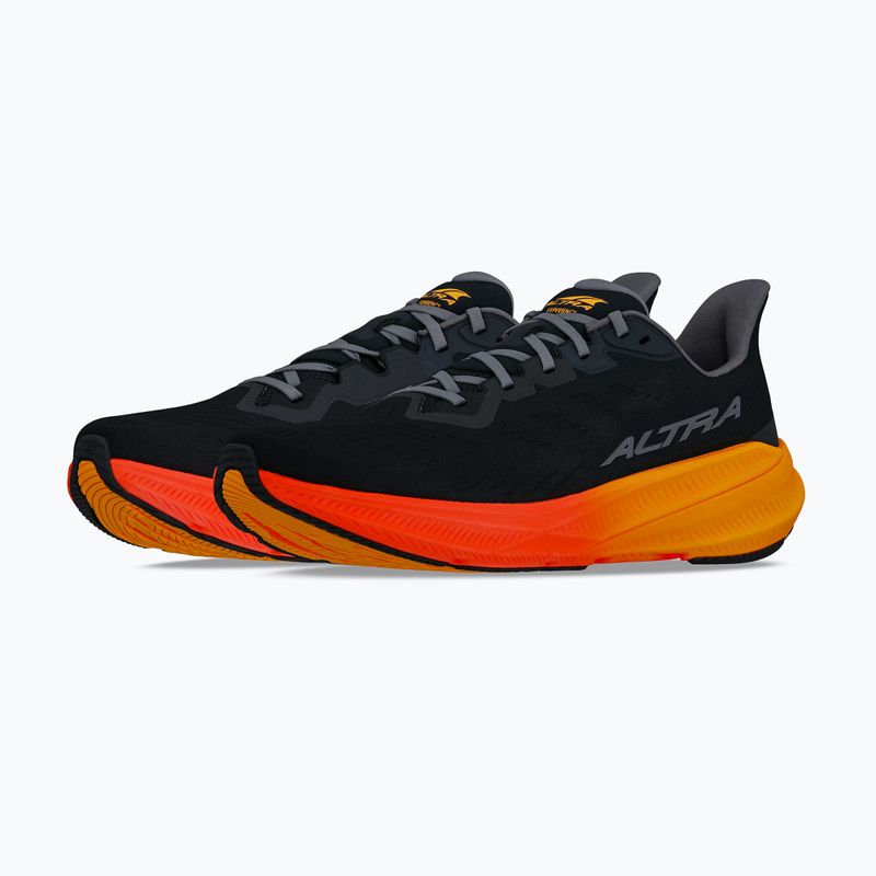 Scarpe da corsa Altra Experience Flow 2 da uomo, nero arancione 5