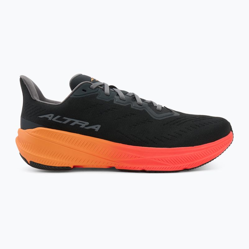 Scarpe da corsa Altra Experience Flow 2 da uomo, nero arancione 2