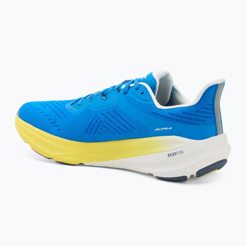 Scarpe da corsa Altra Experience Flow 2 blu/giallo da uomo 3