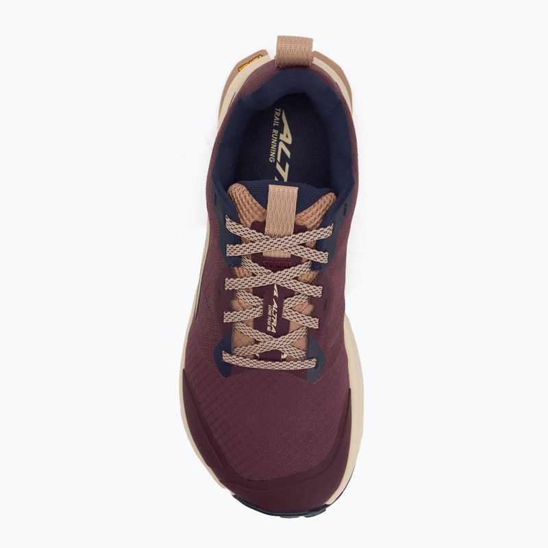 Scarpe da corsa Altra Lone Peak 9+ da donna, marrone 5