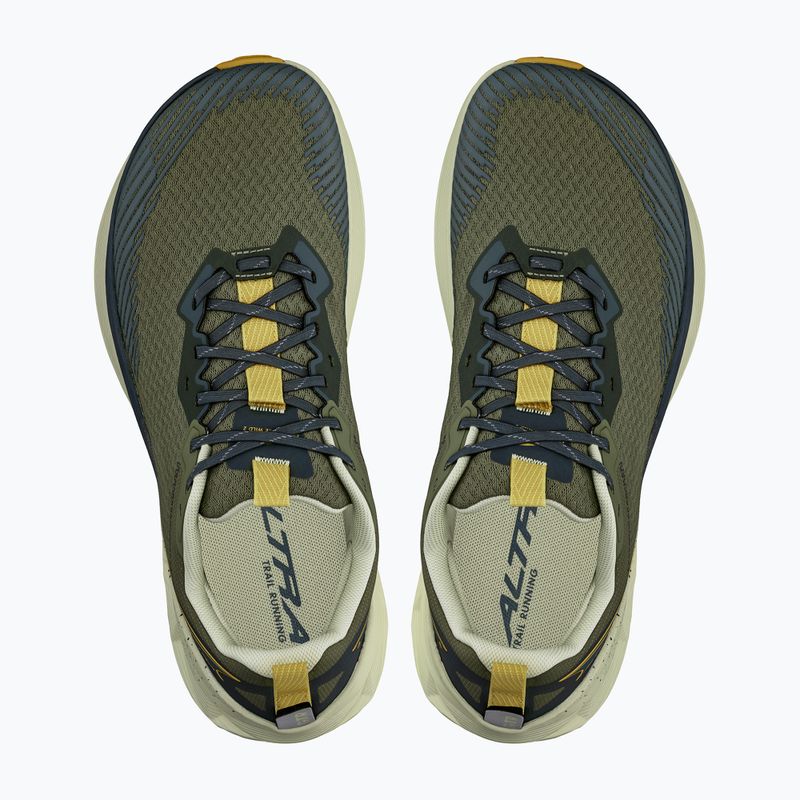 Scarpe da corsa Altra Experience Wild 2 da uomo, color oliva polverosa 11
