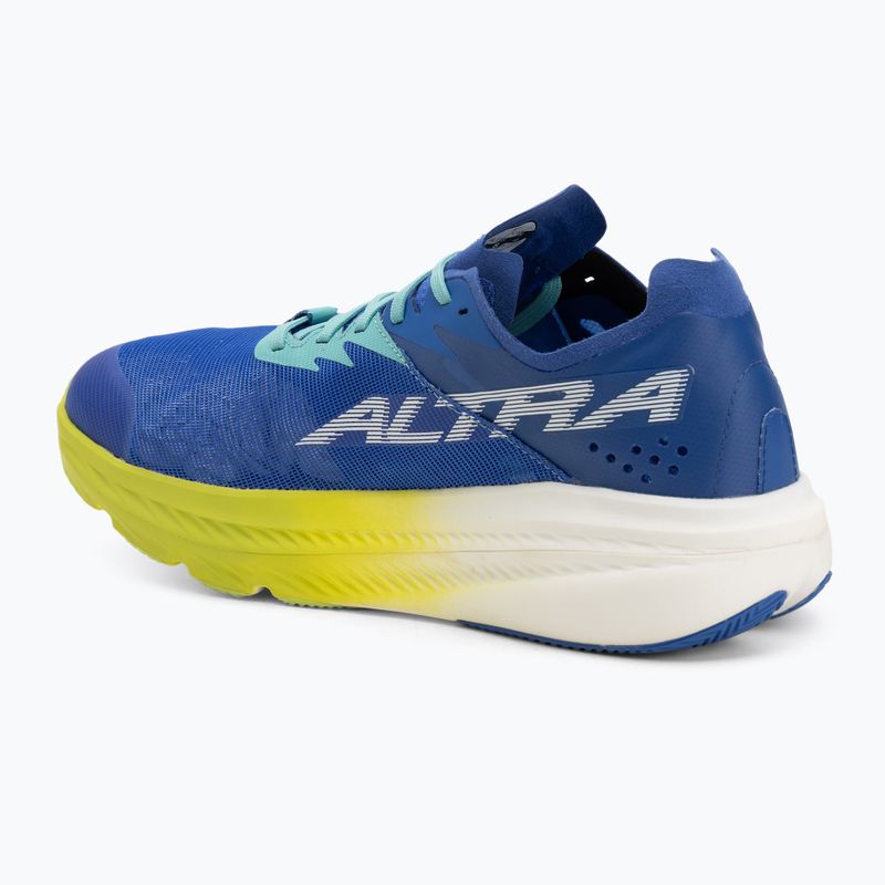 Scarpe da corsa Altra Vanish Carbon 2 da uomo, blu e lime 3