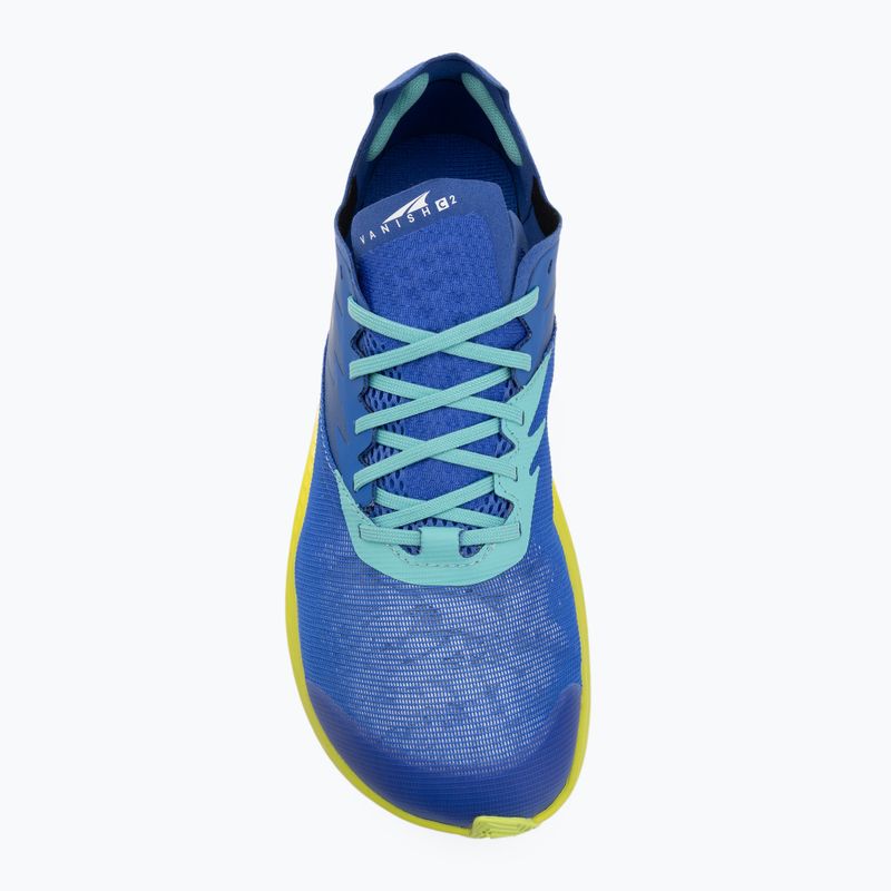 Scarpe da corsa Altra Vanish Carbon 2 da uomo, blu e lime 5