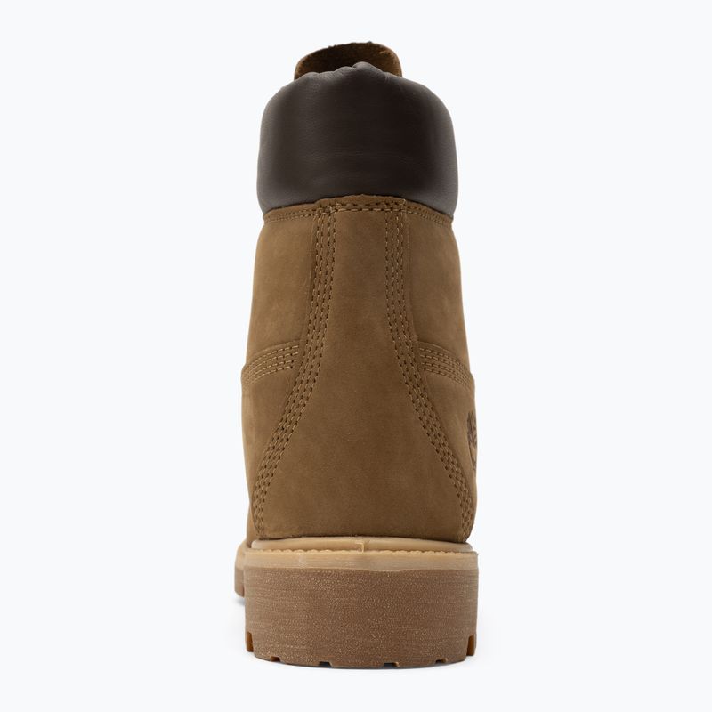 Scarpe uomo Timberland Premium 6 Inch Lace Up Waterproof olive nubuck/dark brown 6