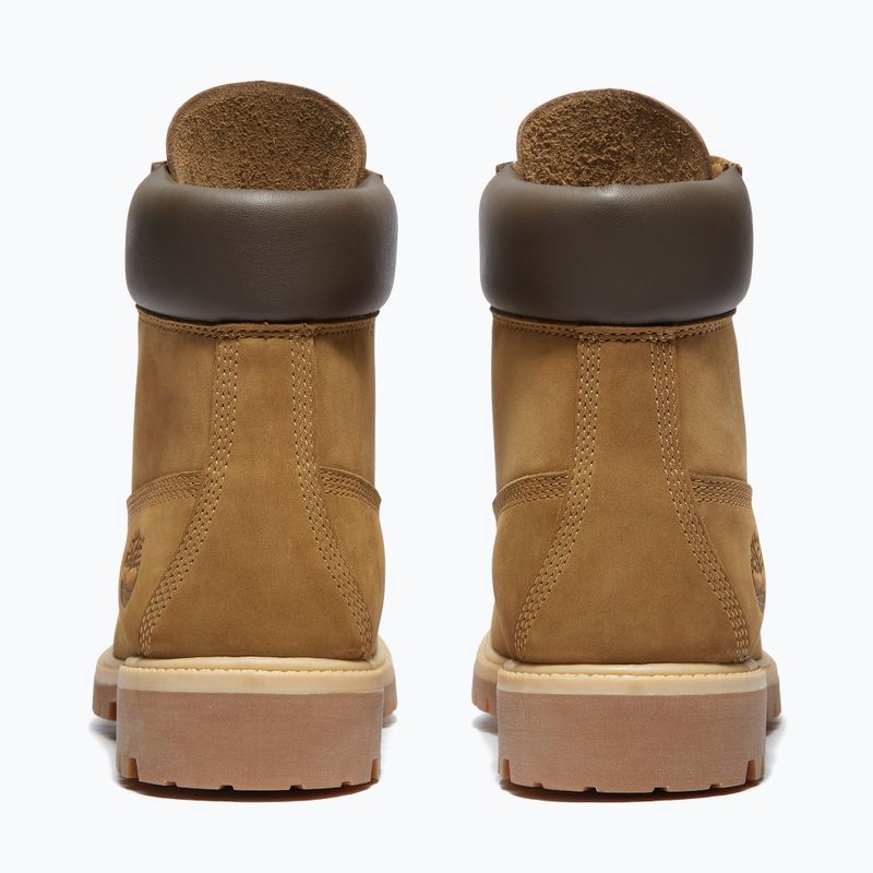 Scarpe uomo Timberland Premium 6 Inch Lace Up Waterproof olive nubuck/dark brown 12