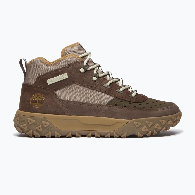 Scarpe da uomo Timberland Greenstride Motion 6 Mid Lace Sneaker dark brown