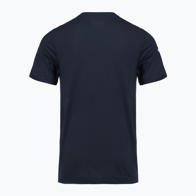 Maglietta da uomo Smartwool Peak Bagger Active SS Graphic Tee navy 2