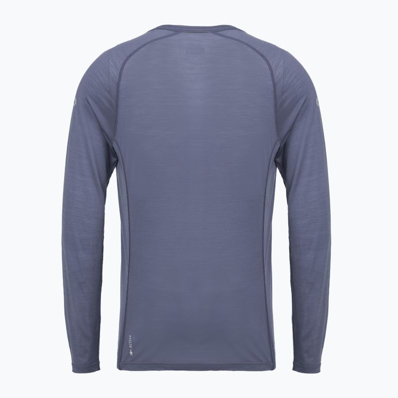 Maglia termica a maniche lunghe da uomo Smartwool Merino Sport 120 nightfall blue 2