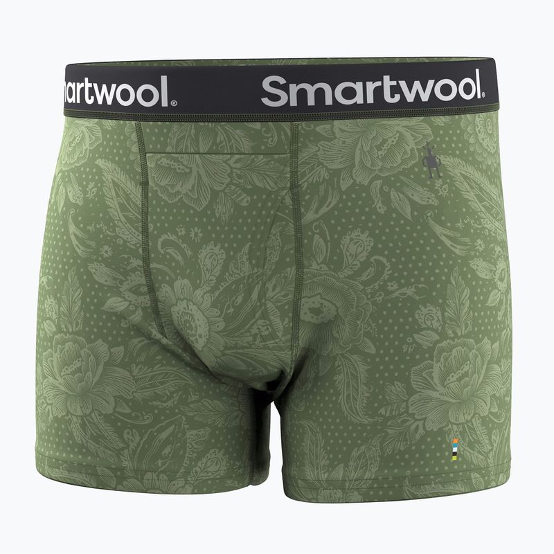 Boxer termici da uomo Smartwool Merino Print Boxer Brief Boxed frn rstc flrl 5