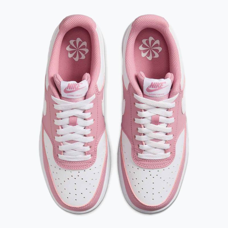Nike Court Vision Low Next Nature scarpe da donna rosa elementare/bianco 3