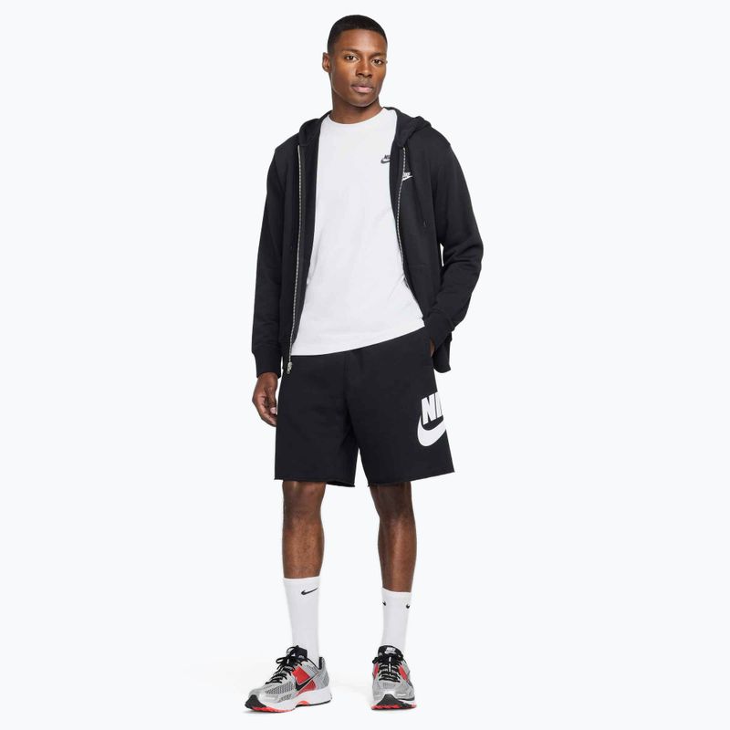 Pantaloncini Nike Club uomo nero/nero/bianco 2