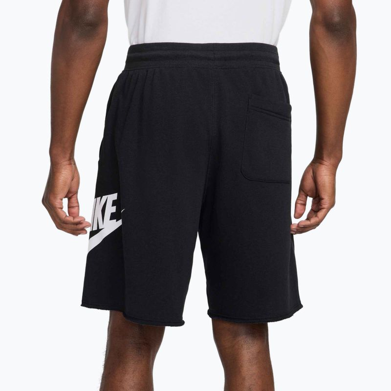 Pantaloncini Nike Club uomo nero/nero/bianco 3