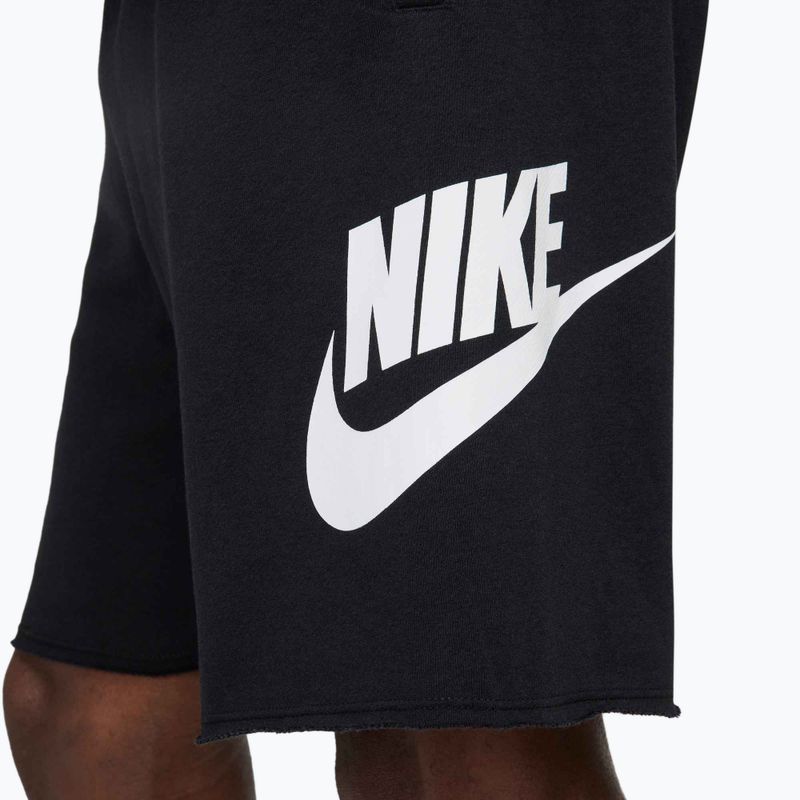 Pantaloncini Nike Club uomo nero/nero/bianco 7