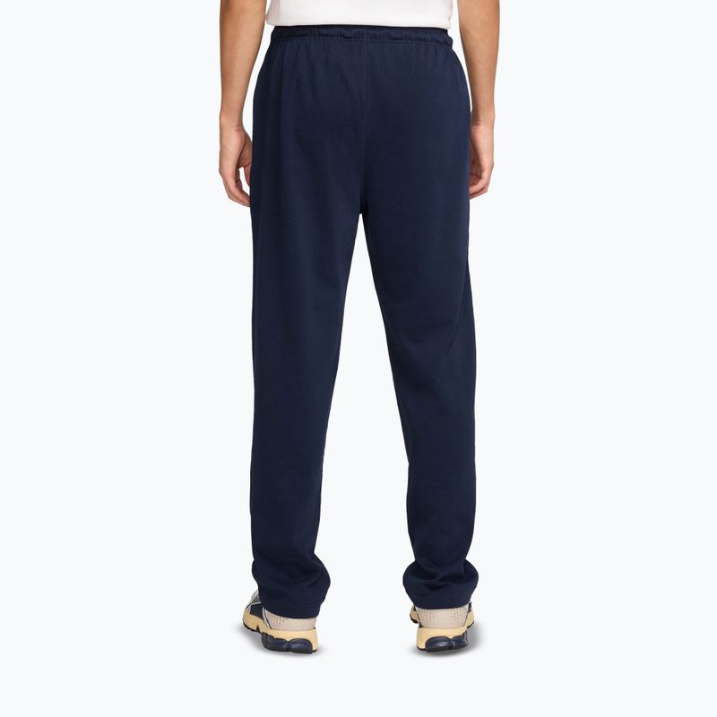 Pantaloni uomo Nike Sportswear Club Knit Open-Hem obsidian/white 3