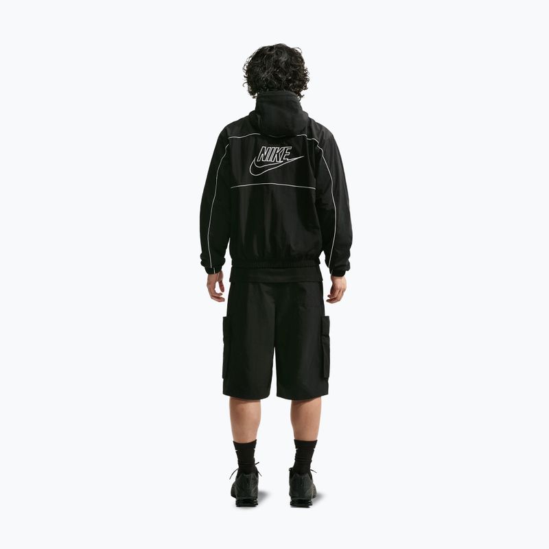 Giacca uomo Nike Club Black/White/White 3