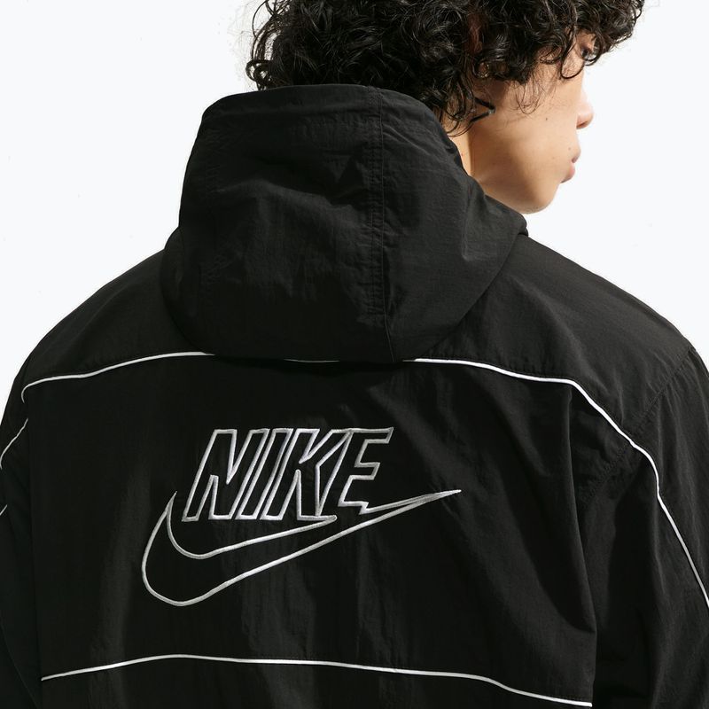 Giacca uomo Nike Club Black/White/White 6