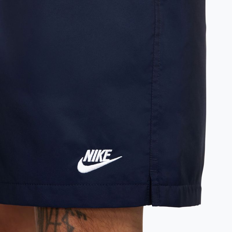 Pantaloncini uomo Nike Club Woven Flow obsidian/white 7