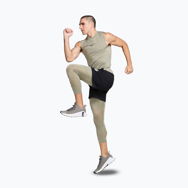 Maglietta da allenamento da uomo Nike Pro Dri-Fit Sleeveless Top esercito chiaro/nero 2