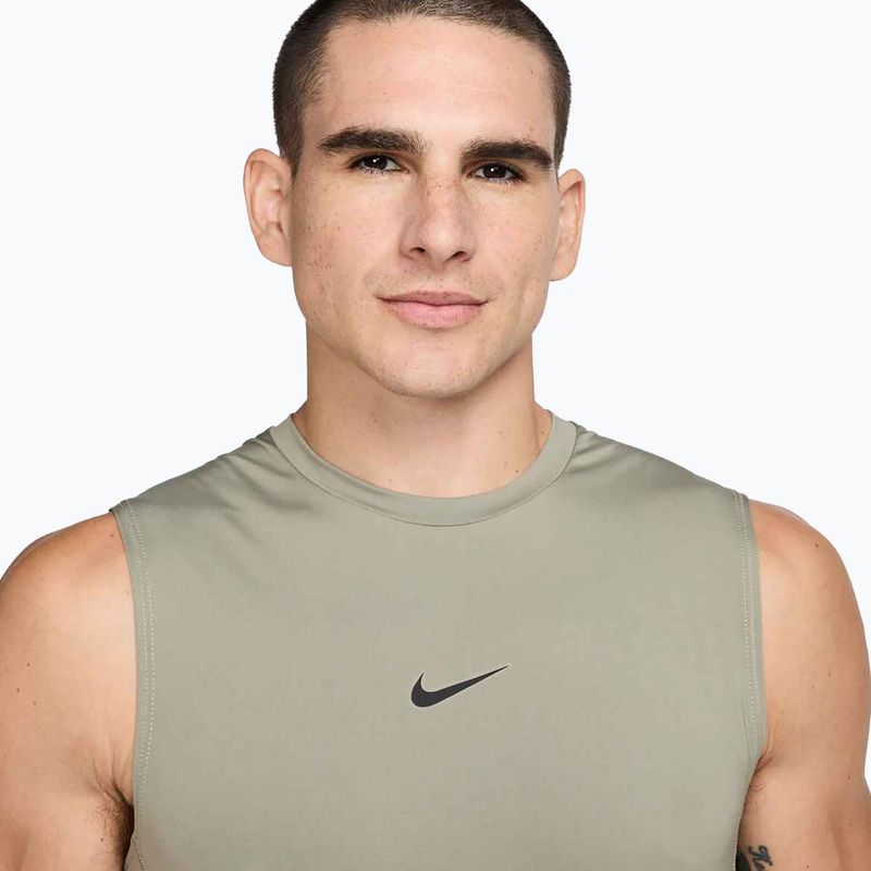 Maglietta da allenamento da uomo Nike Pro Dri-Fit Sleeveless Top esercito chiaro/nero 4