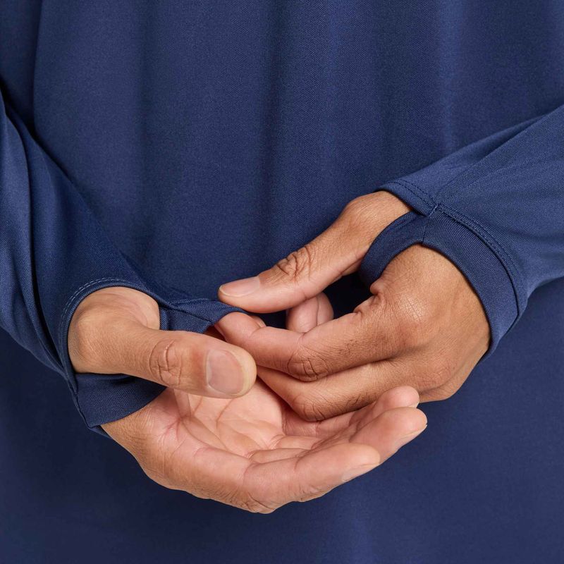 Maglia da calcio a maniche lunghe da uomo Nike Academy Dri-Fit Drill Top midnight navy/midnight navy/white 6