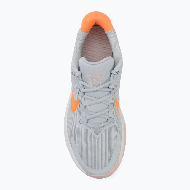Scarpe da running per bambini Nike Star Runner 4 pure platinum/echo pink/peach cream 5