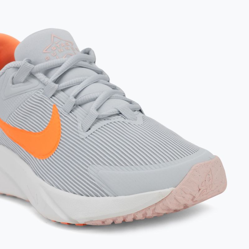 Scarpe da running per bambini Nike Star Runner 4 pure platinum/echo pink/peach cream 7