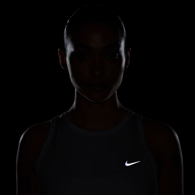 Canotta da running donna Nike Tempo Dri-Fit Tank Top white 7