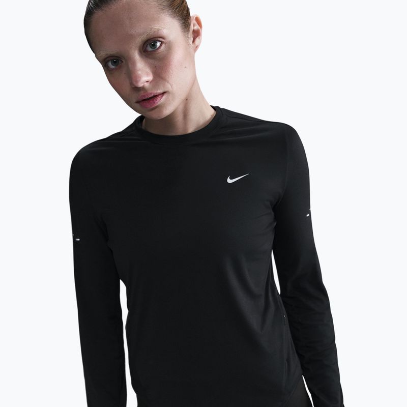 Maglia a maniche lunghe da running donna Nike Swift Dri-Fit UV black 4